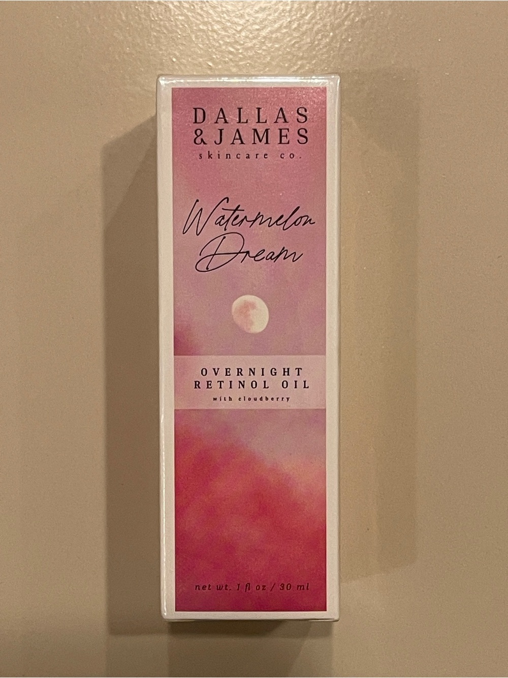 Dallas & James Watermelon Dream Overnight Retinol Oil